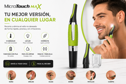 Recortador 3 en 1 | Precisión para tus Cejas, Tu Nariz y Barba