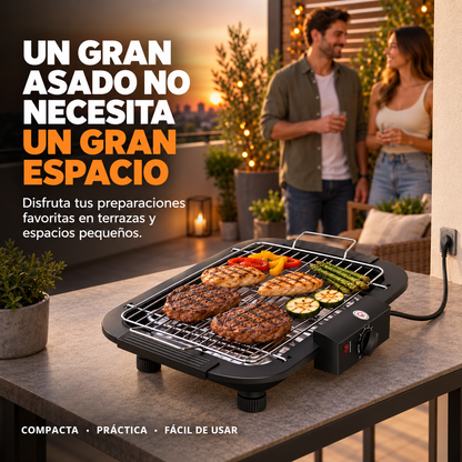 Parrilla Eléctrica Portátil | Parrilladas Fáciles en Cualquier Lugar
